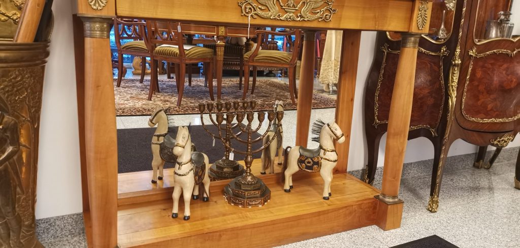 Consola empire cu oglinda