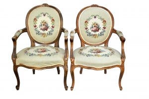 Set 2 fotolii Louis al XV lea