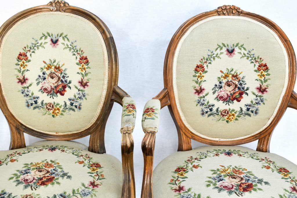 Set 2 fotolii Louis XV (4) Set 2 fotolii Louis al XV lea - imagine 3