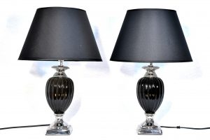 Set 2 veioze negre Le Dauphin France