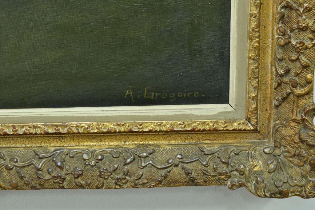 Tablou ulei pe panza semnat A. Gregorie