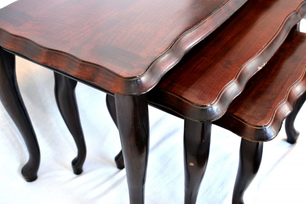 set 3 masute palisandru (5) Set 3 masute din palisandru