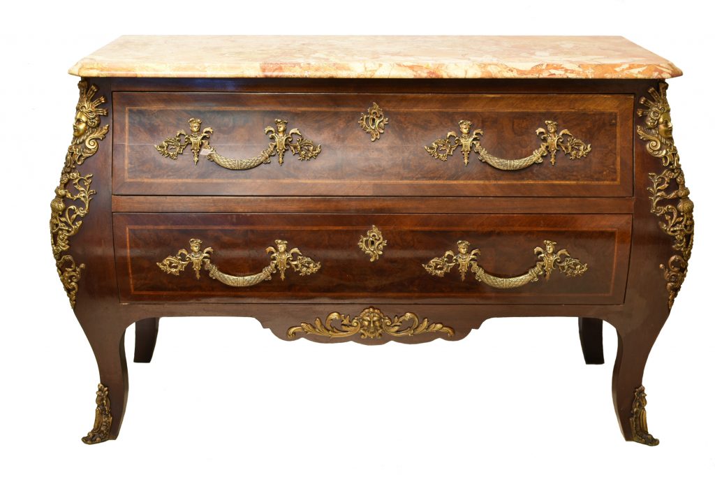 Comoda mare Louis al XV lea (1) Comoda mare Louis al XV lea