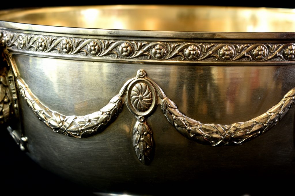 Fructiera art nouveau din argint (10) Fructiera art nouveau din argint