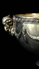 Fructiera art nouveau din argint