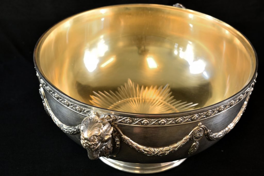 Fructiera art nouveau din argint (9) Fructiera art nouveau din argint