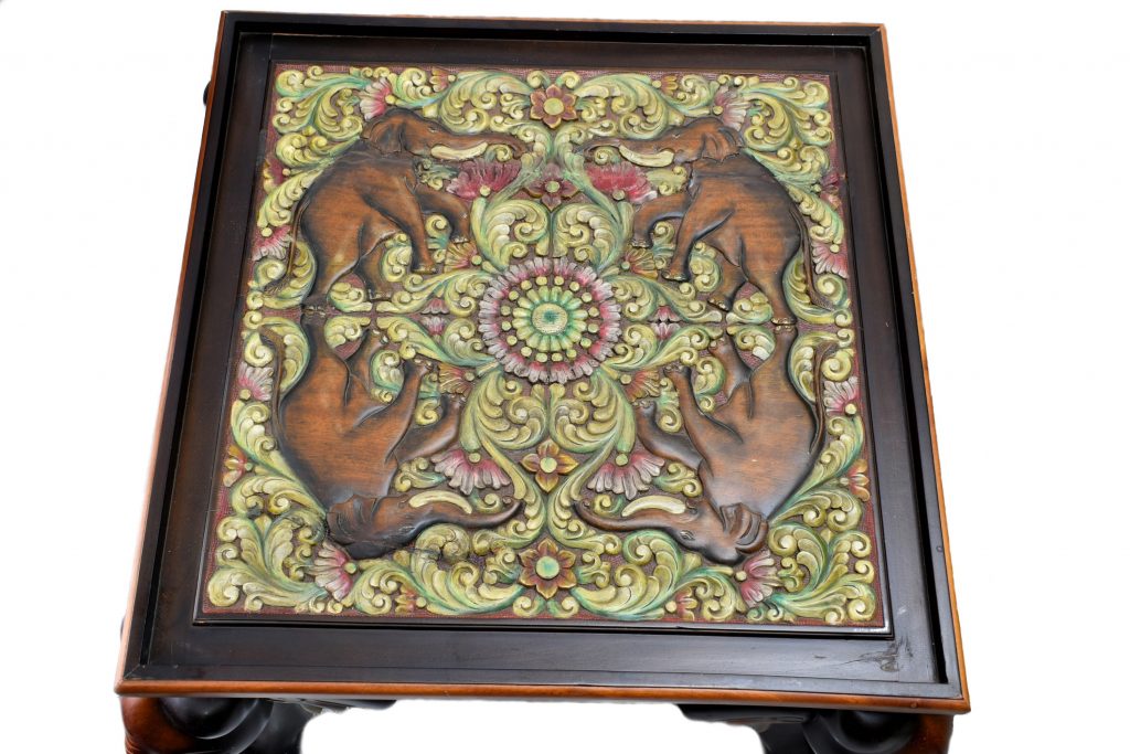 Masuta de sah din lemn exotic