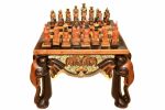 Masuta de sah din lemn exotic