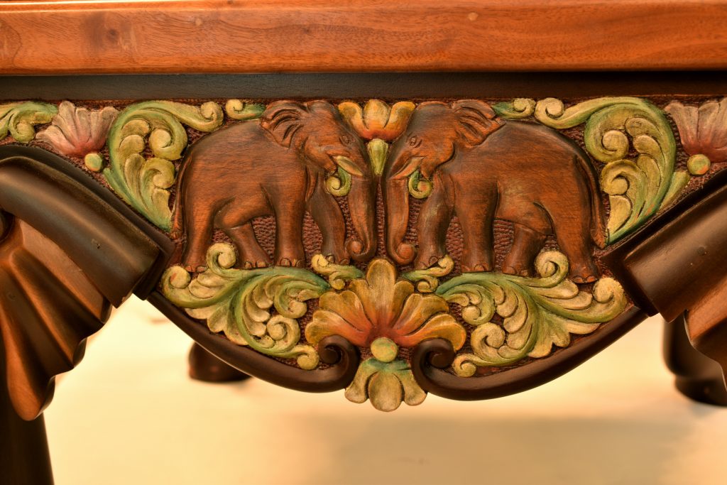 Masuta de sah din lemn exotic