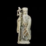 STATUETA POLICROMA DIN FILDES