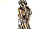 Sculptura din bronz Sorpresa semnata Prof. G. Bessi