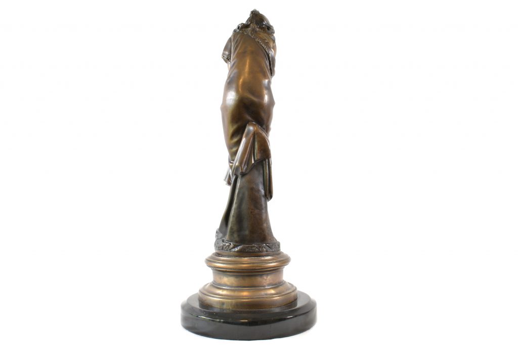 Sculptura din bronz Sorpresa semnata Prof. G. Bessi (5) Sculptura din bronz Sorpresa semnata Prof. G. Bessi