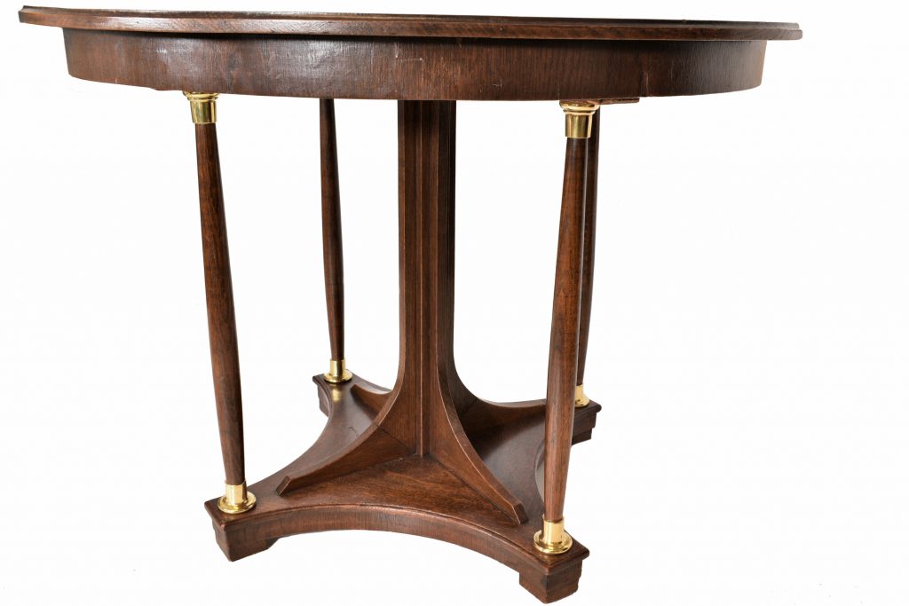 Masa Art Nouveau din lemn de stejar