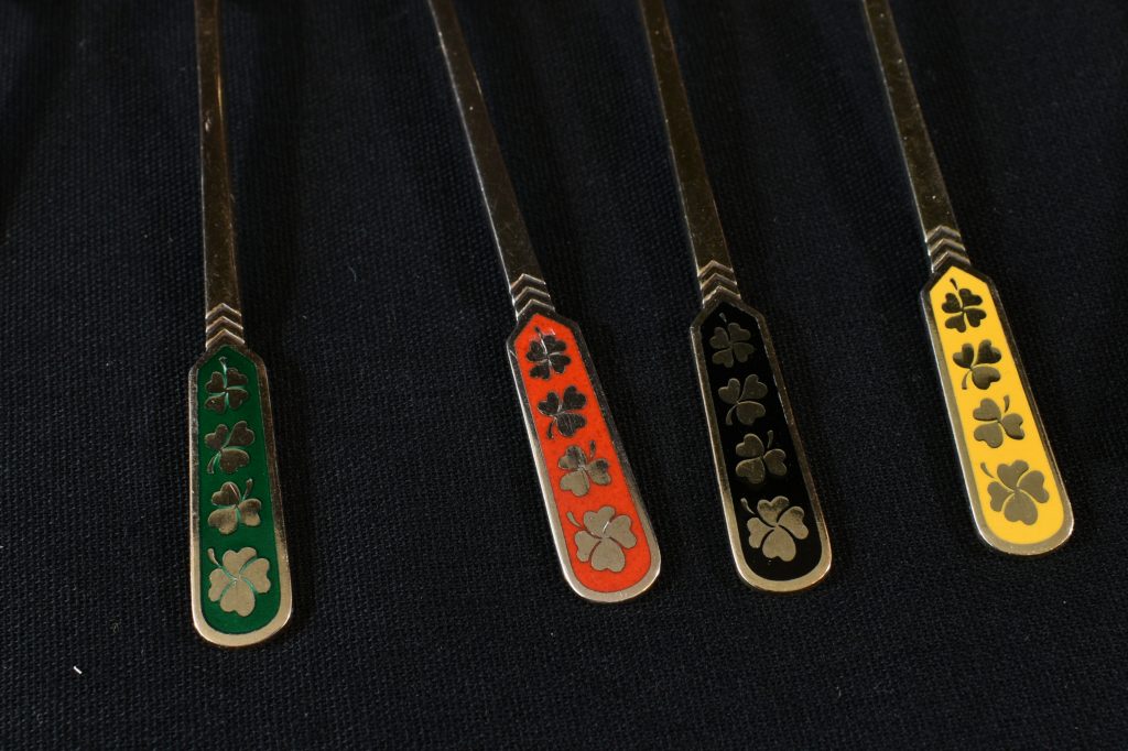 Set 6 lingurite din argint Ela Danemarca (5) Set 6 lingurite din argint Ela Danemarca