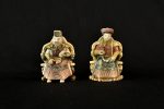 Netsuke policrom din fildes