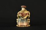 Netsuke policrom din fildes