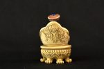 Netsuke policrom din fildes