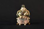 Netsuke policrom din fildes
