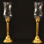 Set 2 sfesnice din bronz