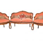 Set canapea cu 2 fotolii Corbeille