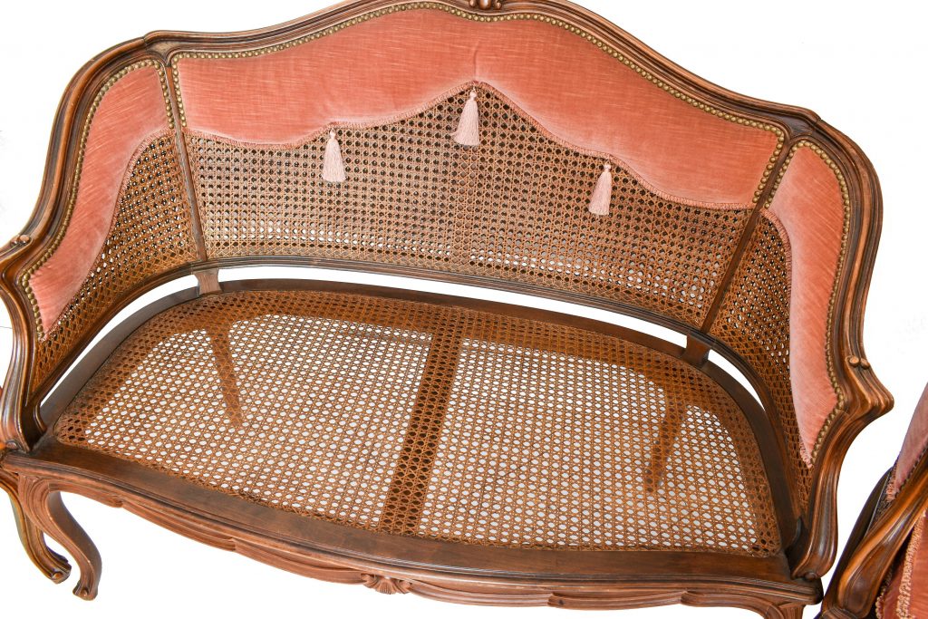 Set canapea cu 2 fotolii Corbeille (3) Set canapea cu 2 fotolii Corbeille