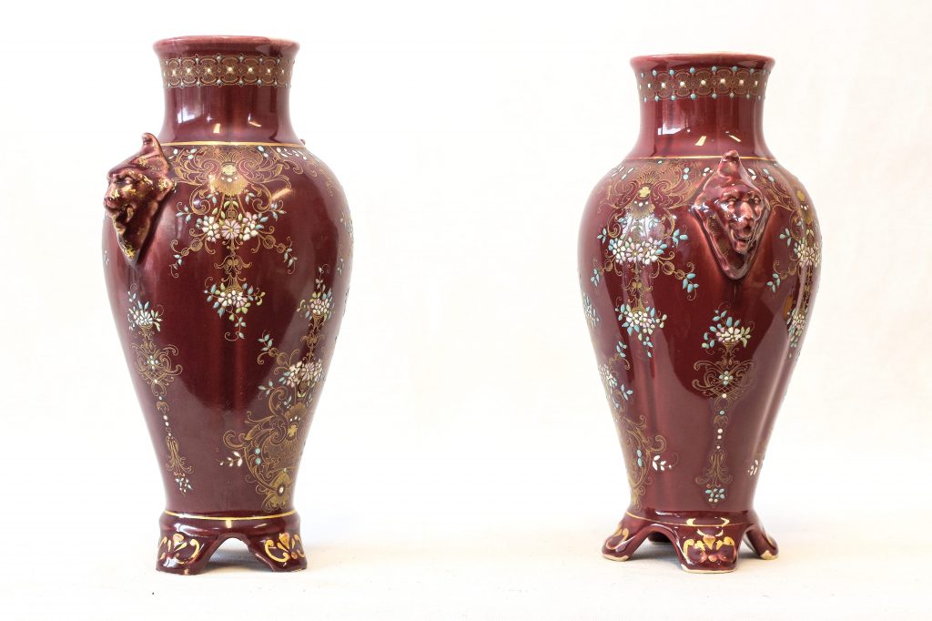 Set doua vaze Boch Freres Keramis