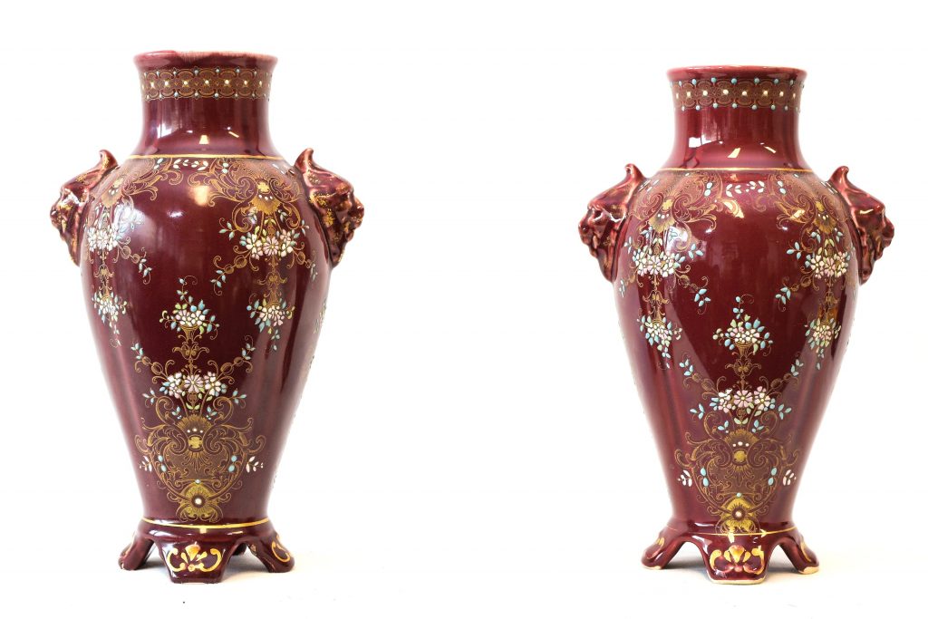 Set doua vaze Boch Freres Keramis