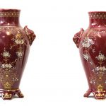 Set doua vaze Boch Freres Keramis