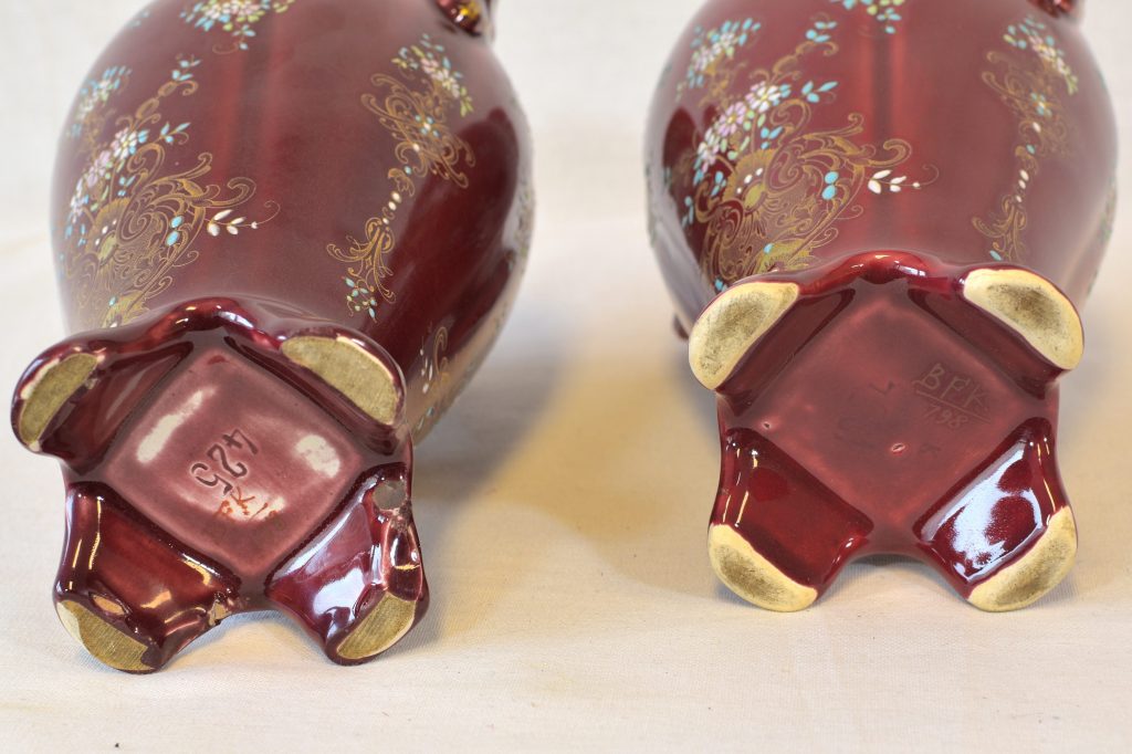 Set doua vaze Boch Freres Keramis