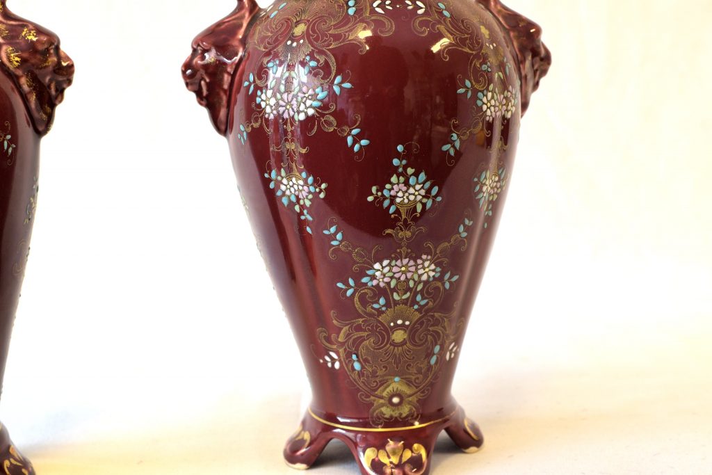 Set doua vaze Boch Freres Keramis