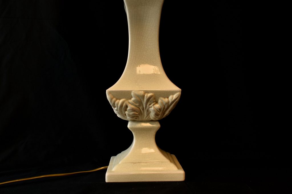 Set doua veioze din portelan craquelle