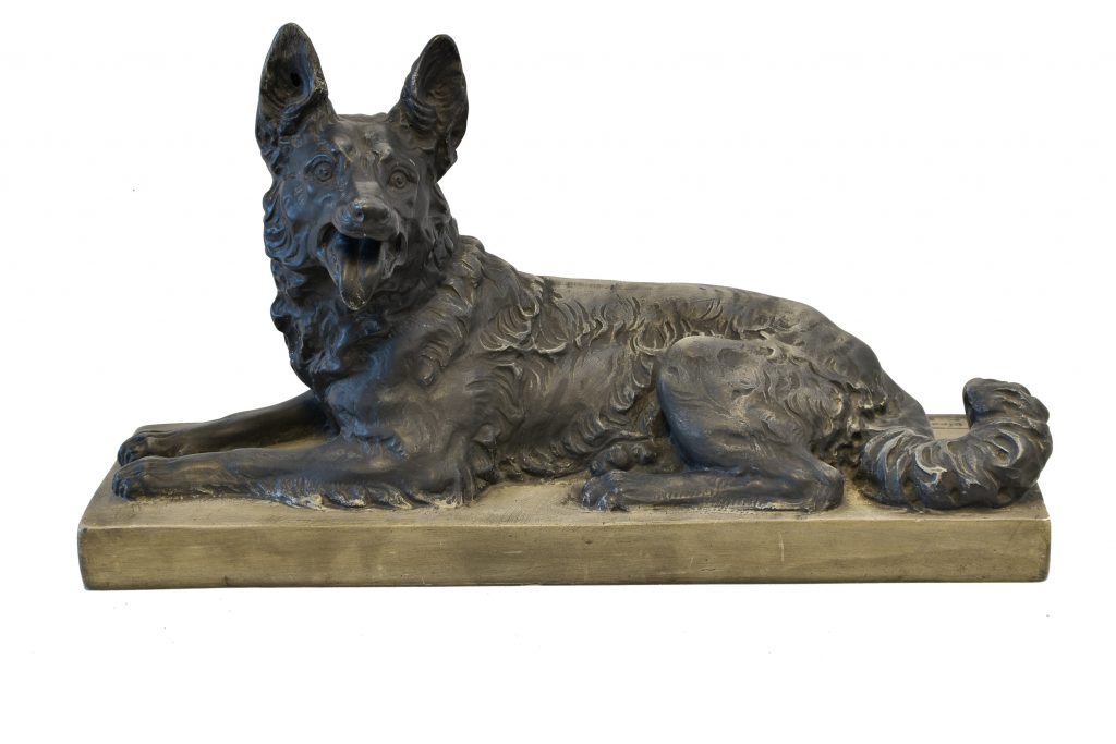 Statueta caine alsacian (1) Statueta caine alsacian