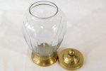 Bomboniera din cristal cu capac