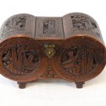 Caseta chinezeasca din lemn exotic