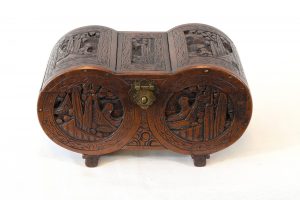 Caseta chinezeasca din lemn exotic