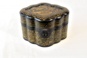 Caseta chinezeasca pictata