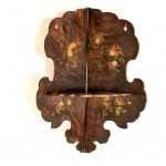 Etajera de colt empire papier mache