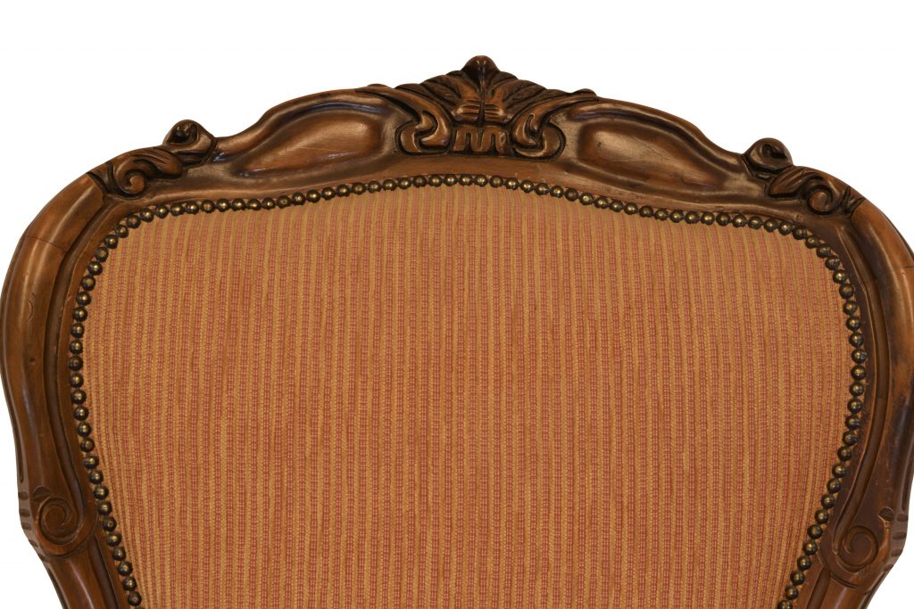 Fotoliu Louis al XV lea din lemn de nuc (5) Fotoliu Louis al XV lea din lemn de nuc