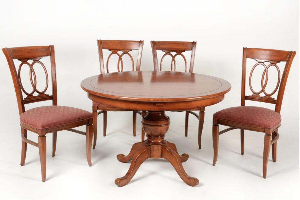 Masa si 4 scaune cires (1)12 Masa si 4 scaune cires