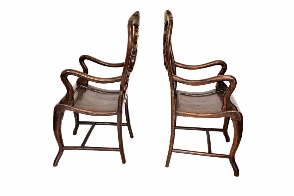 Scaun chinezesc cu marmura (3) Scaun chinezesc cu marmura