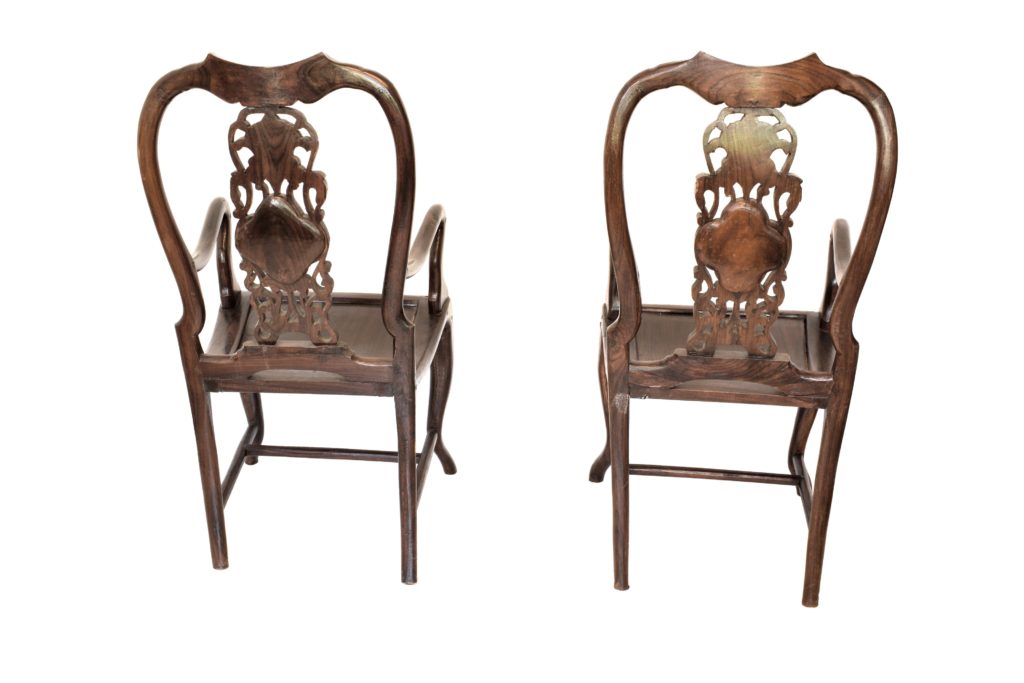 Scaun chinezesc cu marmura (4) Scaun chinezesc cu marmura