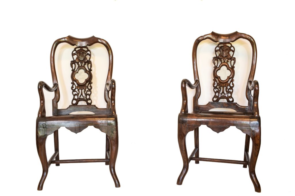 Scaun chinezesc cu marmura (7) Scaun chinezesc cu marmura