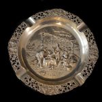 Scrumiera mare din argint