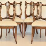 Set 4 scaune Art Nouveau