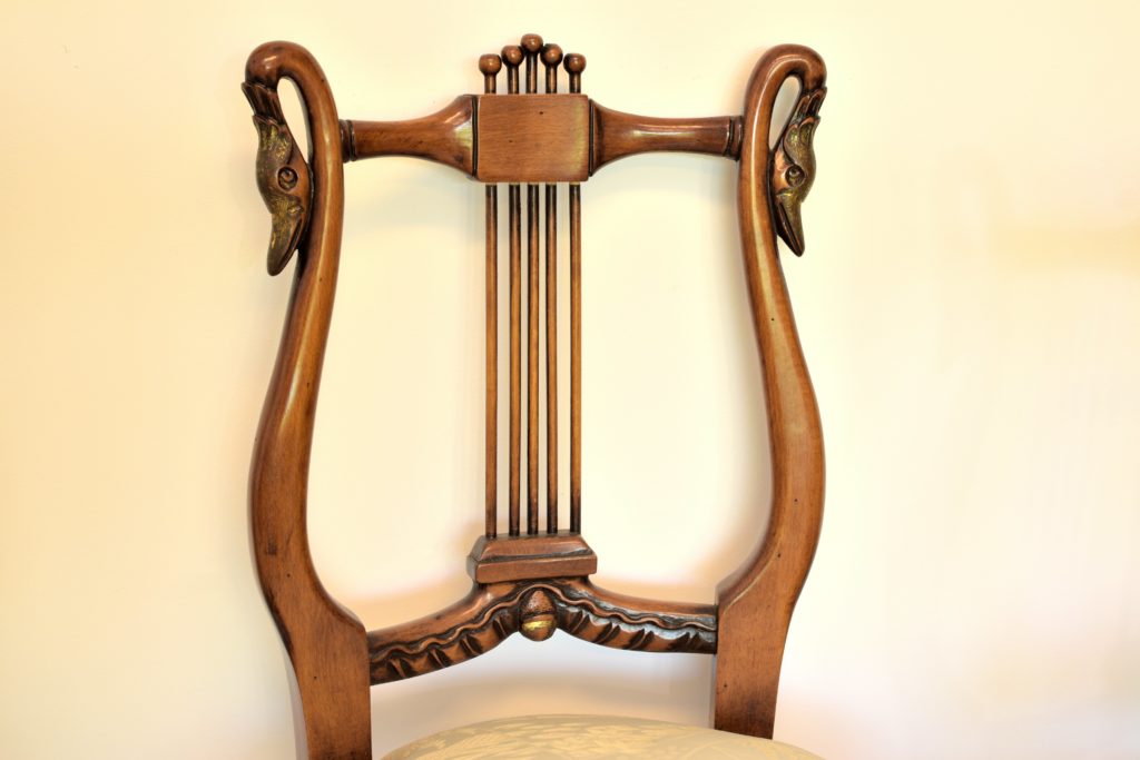 Set 4 scaune Art Nouveau (4) Set 4 scaune Art Nouveau