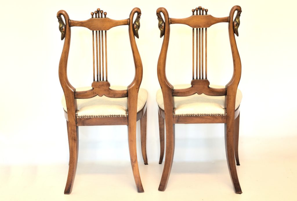 Set 4 scaune Art Nouveau (7) Set 4 scaune Art Nouveau