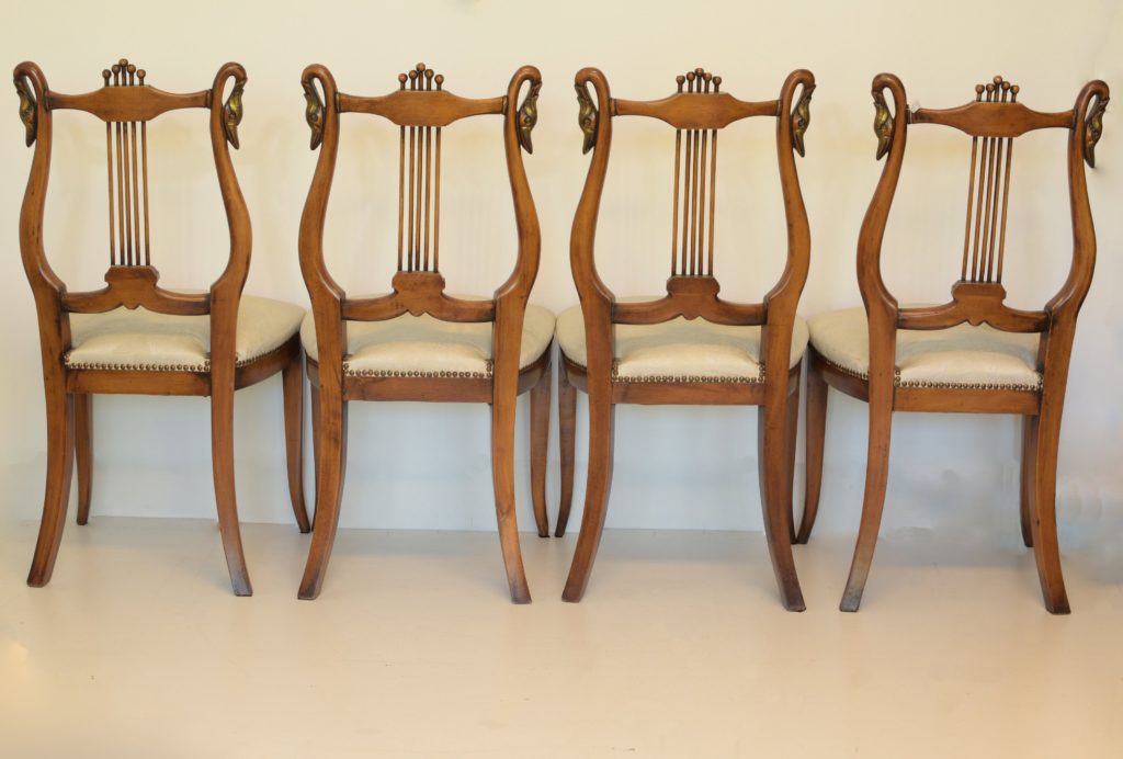 Set 4 scaune Art Nouveau (8)_01 Set 4 scaune Art Nouveau
