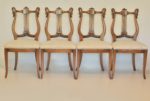 Set 4 scaune Art Nouveau