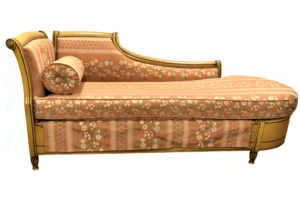 Canapea meridienne Louis al XVI lea