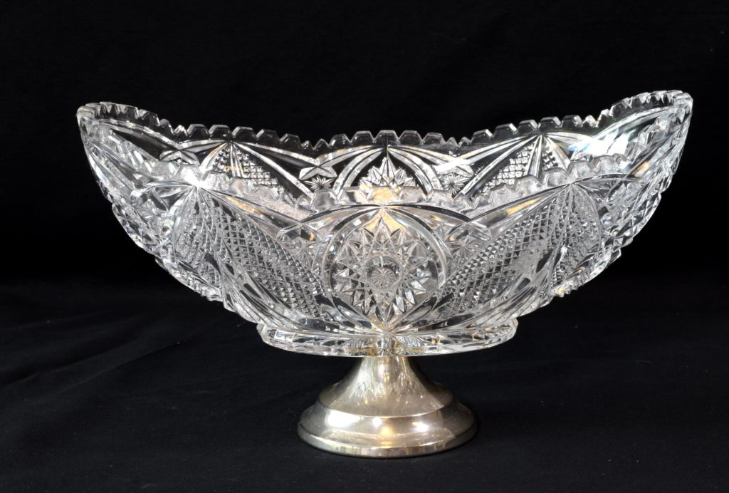 Frucriera din cristal Val Saint Lambert (1) Frucriera din cristal Val Saint Lambert